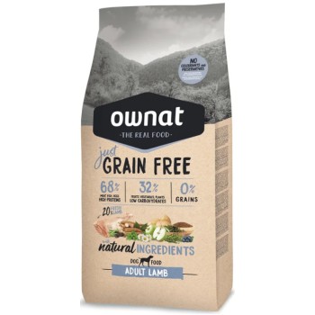Ownat grain free τροφή just adult dog με αρνί 3kg. Ownat grain free τροφή just adult dog με αρνί 3kg.