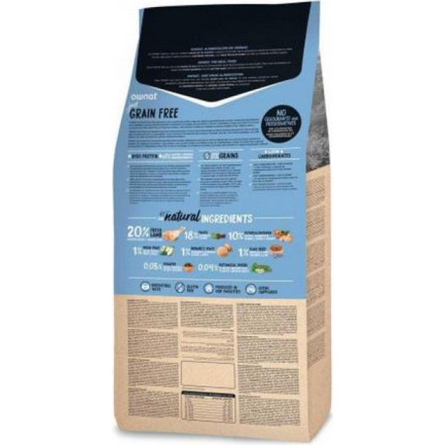 Ownat grain free τροφή just adult dog με αρνί Ownat grain free τροφή just adult dog με αρνί