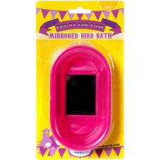 Happypet mirrored bird bath,μπάνιο με καθρέπτη για ωδικά Happypet mirrored bird bath,μπάνιο με καθρέπτη για ωδικά