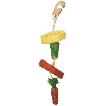 Happypet natural loofah κρεμαστό παιχνίδι τρωκτικών 30cm Happypet natural loofah κρεμαστό παιχνίδι τρωκτικών 30cm