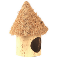 Happypet Nature first Bamboo tiki hut,σπιτάκια μικρών ζώων