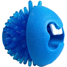 Rogz dogz παιχνίδι σκύλου Fred Treat μπάλα μπλε medium 6.4cm