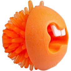 Rogz dogz παιχνίδι σκύλου Fred Treat μπάλα πορτοκαλί medium 6.4cm