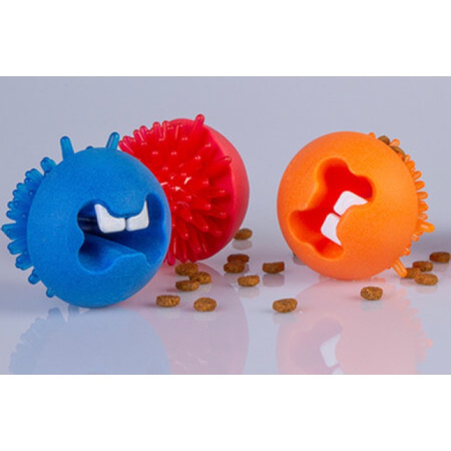 Rogz dogz παιχνίδι σκύλου Fred Treat μπάλα πορτοκαλί medium 6.4cm Rogz dogz παιχνίδι σκύλου Fred Treat μπάλα πορτοκαλί medium 6.4cm