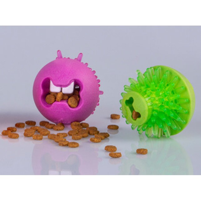 Rogz dogz παιχνίδι σκύλου Fred Treat μπάλα πράσινο medium 6.4cm Rogz dogz παιχνίδι σκύλου Fred Treat μπάλα πράσινο medium 6.4cm