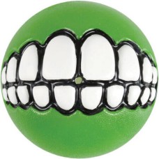 Rogz dogz παιχνίδι σκύλου Treat Grinz ball large πράσινο 7,8cm Rogz dogz παιχνίδι σκύλου Treat Grinz ball large πράσινο 7,8cm