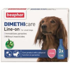 Beaphar Dimethi care Line-on δρα αποτελεσματικά ενάντια σε τσιμπούρια, ψύλλους, ακάρεα, ψείρες κλπ