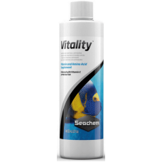 Seachem Vitality 100ml,συμπλήρωμα βιταμινών(αμινοξέα και ιχνοστοιχεία) Seachem Vitality 100ml,συμπλήρωμα βιταμινών(αμινοξέα και ιχνοστοιχεία)