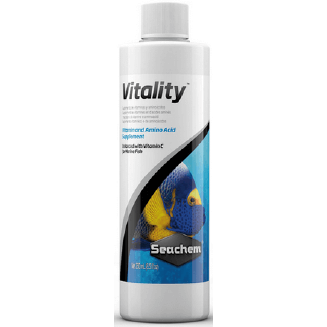 Seachem Vitality 100ml,συμπλήρωμα βιταμινών(αμινοξέα και ιχνοστοιχεία)