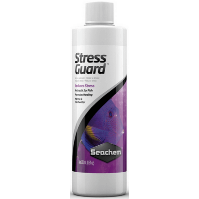 Seachem stress guard 50ml,προστατεύει τη βλενογόννο,για ψάρια