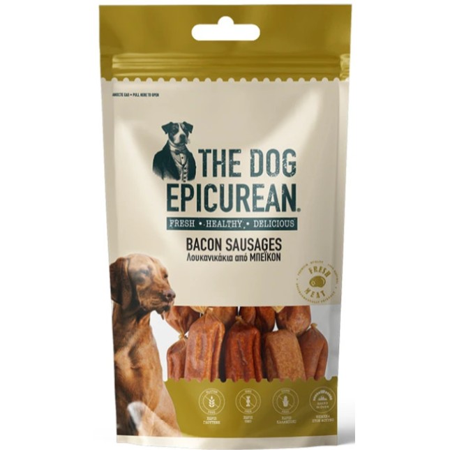 Doca  λουκάνικα με γεύση bacon με χαμηλή περιεκτικότητα σε λιπαρά 100gr