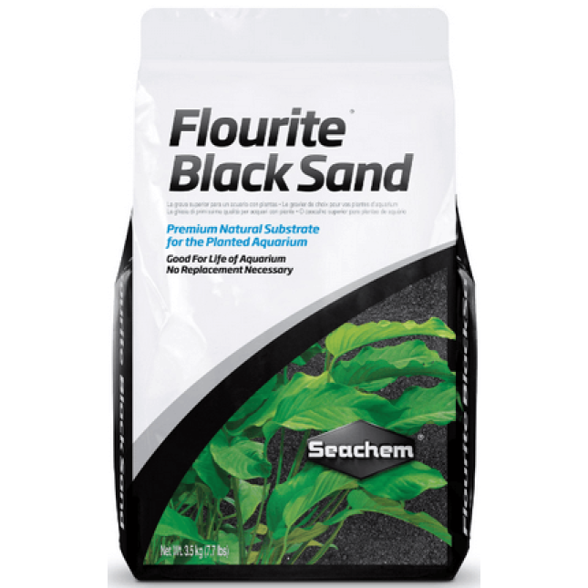 Seachem Flourite Black Sand,υπόστρωμα ενυδρείου,χαλίκι