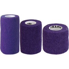 Kerbl violet ελαστικός αυτοκόλλητος επίδεσμος εύκολης χρήσης και στα πιο δύσκολα μέρη