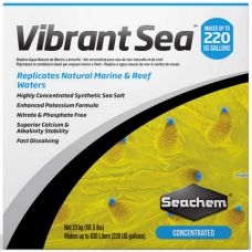 Seachem Vibrant Sea-up to 60 us gal,συμπυκνωμένο μείγμα αλάτων