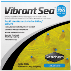 Seachem Vibrant Sea-up to 220 us gal,συμπυκνωμένο μείγμα αλάτων