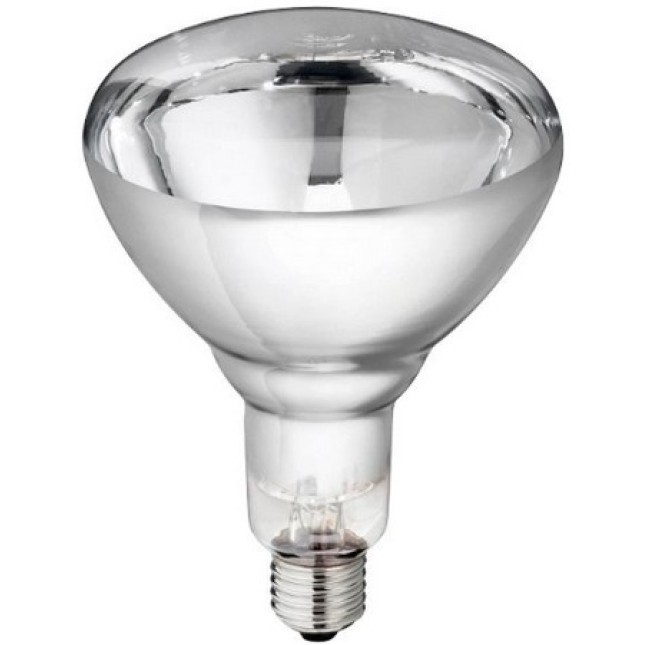 Philips διάφανη οικονομική υπέρυθρη λάμπα σκληρού γυαλιού 150 W Philips διάφανη οικονομική υπέρυθρη λάμπα σκληρού γυαλιού 150 W