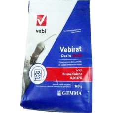 Vebi Vebirat Gold Grain Μυοκτόνο σε μορφή σιταριού και δραστική ουσία Bromadiolone