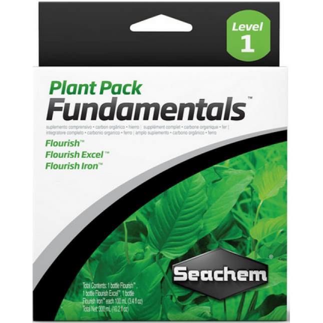 Seachem Plant Pack fundamentals 3x100ml,πακέτο για αρχάριους κηπουρούς,για ενυδρεία