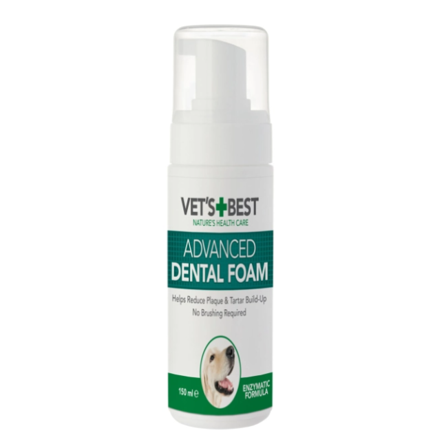 Vet's best mouthwash foam για τον καθαρισμό των δοντιών με φυσικά συστατικά Vet's best mouthwash foam για τον καθαρισμό των δοντιών με φυσικά συστατικά