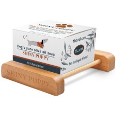 Kalliston Shiny puppy Σαπούνι ελαιόλαδου για σκύλους με ξύλινη σαπουνοθήκη Kalliston Shiny puppy Σαπούνι ελαιόλαδου για σκύλους με ξύλινη σαπουνοθήκη