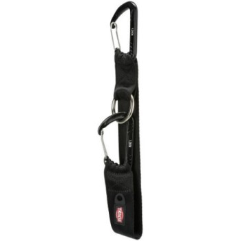 Trixie οδηγός για ζώνη ασφαλείας 30cm/38mm με καραμπίνερ μαύρο Trixie οδηγός για ζώνη ασφαλείας 30cm/38mm με καραμπίνερ μαύρο