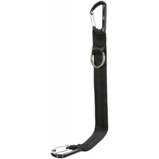 Trixie οδηγός για ζώνη ασφαλείας 30cm/38mm με καραμπίνερ μαύρο Trixie οδηγός για ζώνη ασφαλείας 30cm/38mm με καραμπίνερ μαύρο