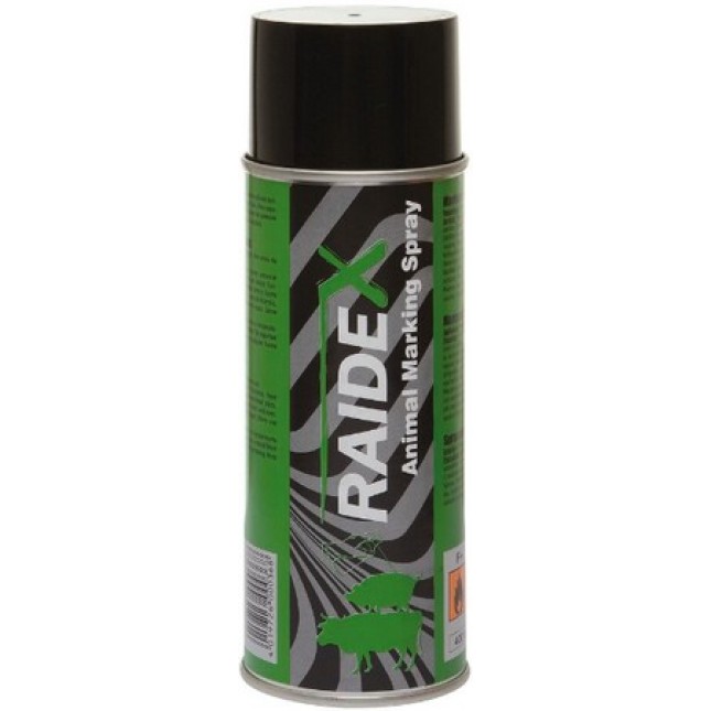 RaideX σπρέι μαρκαρίσματος πράσινο 400ml RaideX σπρέι μαρκαρίσματος πράσινο 400ml