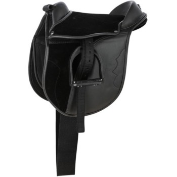Kerbl Σετ σέλας Pony, Economy μαύρη 15'', 21mmx110 cm Kerbl Σετ σέλας Pony, Economy μαύρη 15'', 21mmx110 cm