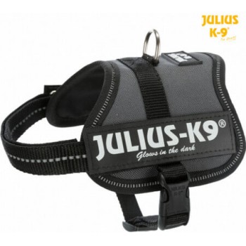 Julius-k9 baby2 2/xs-s 33-45cm/18mm ανθρακί Julius-k9 baby2 2/xs-s 33-45cm/18mm ανθρακί