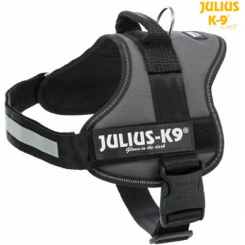 Julius-k9 0/m-l  58-76cm/40mm ανθρακί