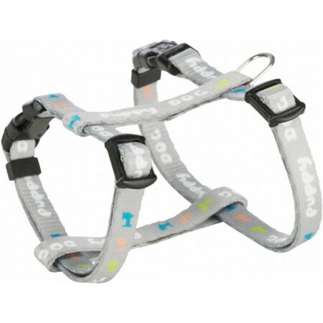 Trixie σετ κουταβιών junior (οδηγός-σαμάρι) γκρι Trixie σετ κουταβιών junior (οδηγός-σαμάρι) γκρι