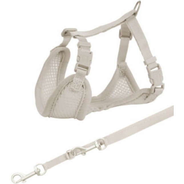 Trixie σετ κουταβιών junior (οδηγός-σαμάρι) γκρι Trixie σετ κουταβιών junior (οδηγός-σαμάρι) γκρι