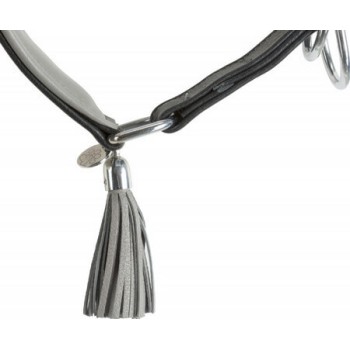 Trixie περιλαίμιο active comfort greyhound xs 21-26cm/40mm μαύρο/γκρι Trixie περιλαίμιο active comfort greyhound xs 21-26cm/40mm μαύρο/γκρι
