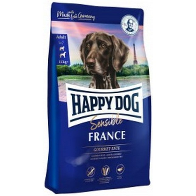 Happy Dog France για σκυλιά με κανονικές ενεργειακές ανάγκες και τροφική δυσανεξία/αλλεργίες