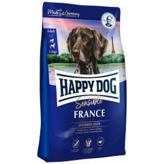 Happy Dog France για σκυλιά με κανονικές ενεργειακές ανάγκες και τροφική δυσανεξία/αλλεργίες Happy Dog France για σκυλιά με κανονικές ενεργειακές ανάγκες και τροφική δυσανεξία/αλλεργίες