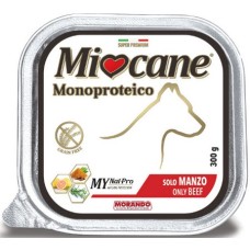 Morando Miocane κεσεδάκι μοσχάρι, τροφή με έναν μόνο τύπο ζωικής πρωτεΐνης και χωρίς δημητριακά