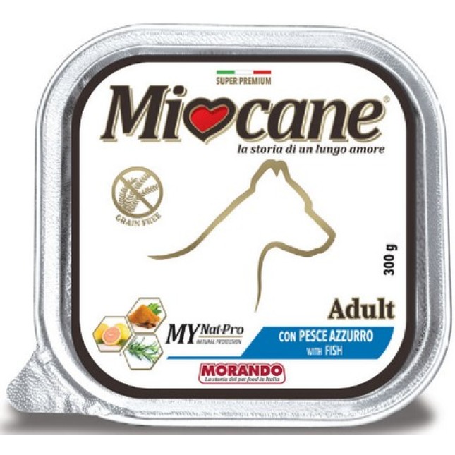 Morando Δισκάκι Miocane Adult ψάρι 300gr Morando Δισκάκι Miocane Adult ψάρι 300gr