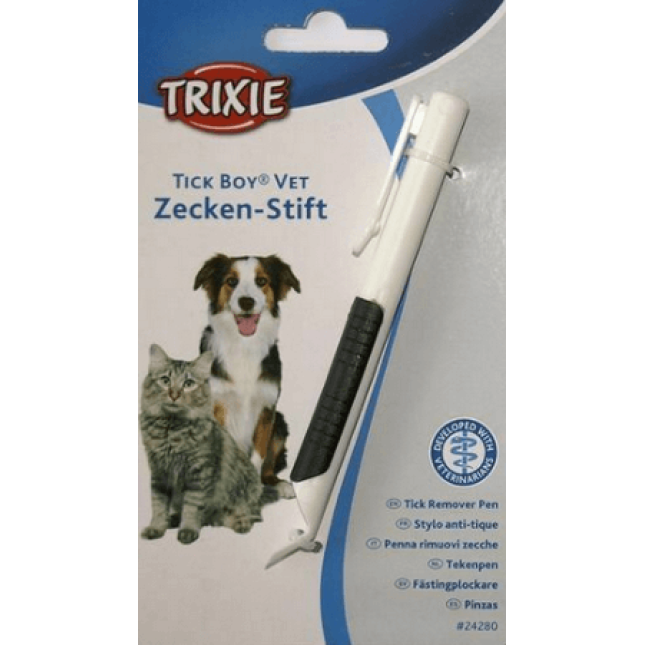 Trixie στυλό για τσιμπούρια tick boy 13cm Trixie στυλό για τσιμπούρια tick boy 13cm