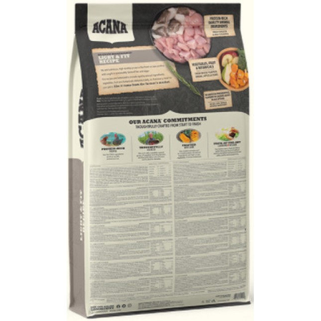 Champion petfoods Acana light & fit με κοτόπουλο & γαλοπούλα 2kg Champion petfoods Acana light & fit με κοτόπουλο & γαλοπούλα 2kg