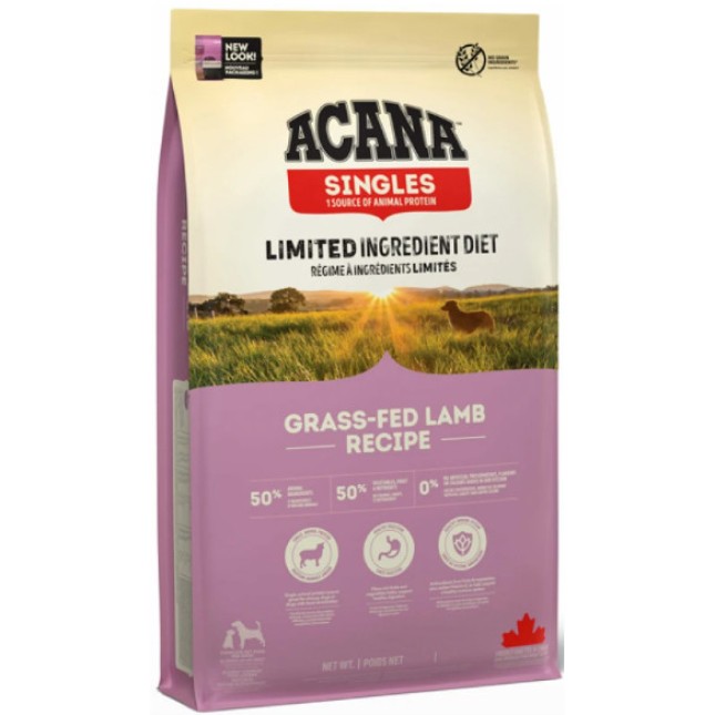 Champion petfoods Acana Grass-Fed με αρνί, μήλα και κολοκύθα για ευαίσθητα στομάχια Champion petfoods Acana Grass-Fed με αρνί, μήλα και κολοκύθα για ευαίσθητα στομάχια