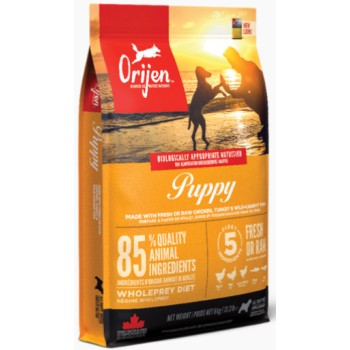 Champion petfoods Orijen πλήρης τροφή με κοτόπουλο κατάλληλη για κουτάβια όλων των φυλών