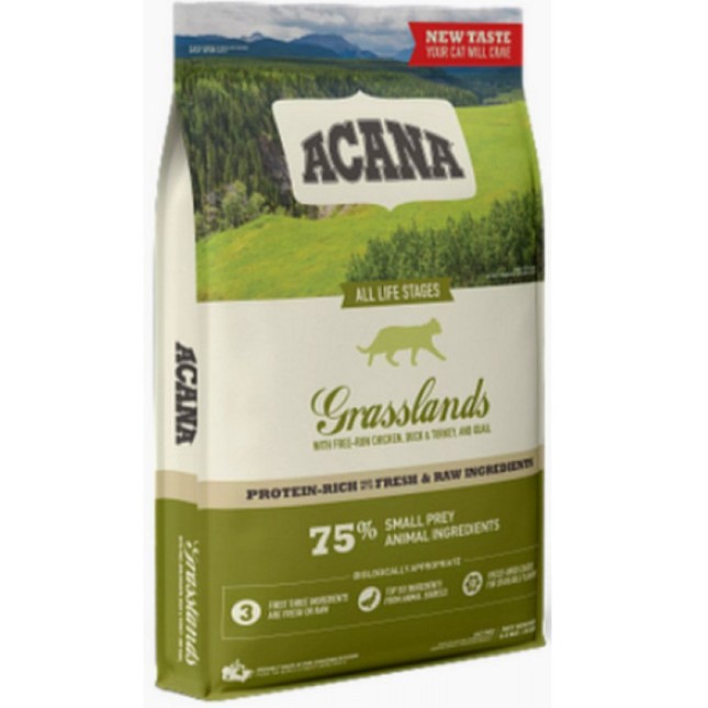 Champion petfoods Acana grasslands αρνί, πάπια, ψάρι 4,5kg