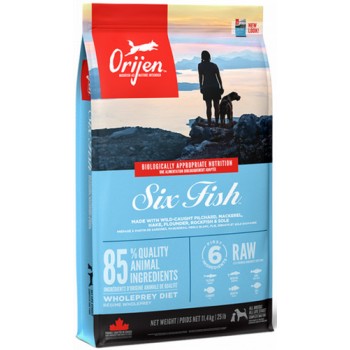 Champion petfoods Orijen πλήρης τροφή με ψάρια για ανήλικους κι ενήλικους σκύλους Champion petfoods Orijen πλήρης τροφή με ψάρια για ανήλικους κι ενήλικους σκύλους