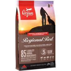 Champion petfoods Orijen Regional Red πλήρης τροφή με αγριογούρουνο και αρνί για όλους τους σκύλους