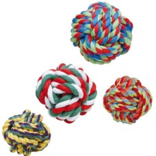 Gloria παιχνίδι σκύλου σχοινένια μπάλα 7-8cm Gloria παιχνίδι σκύλου σχοινένια μπάλα 7-8cm