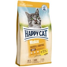 Happy Cat Minkas Ισορροπημένη τροφή για ελαχιστοποίηση των τριχόμπαλων με πουλερικά
