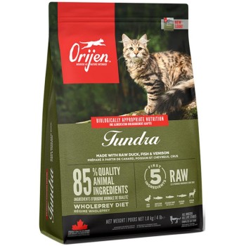 Champion petfoods Orijen με ολόκληρα κρέατα και μικρότερες ποσότητες φρούτων και χορταρικών