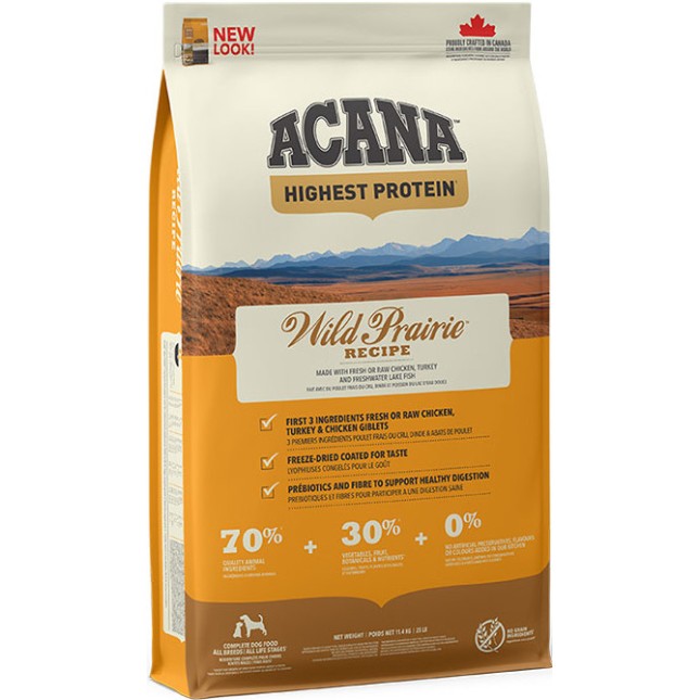 Champion petfoods Acana κοτόπουλο, γαλοπούλα 11,4kg