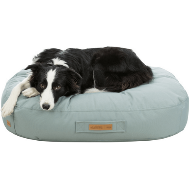Trixie ορθοπεδικό μαξιλάρι σκύλου για μέγιστη άνεση στον ύπνο Outbag vital πράσινο/γκρι