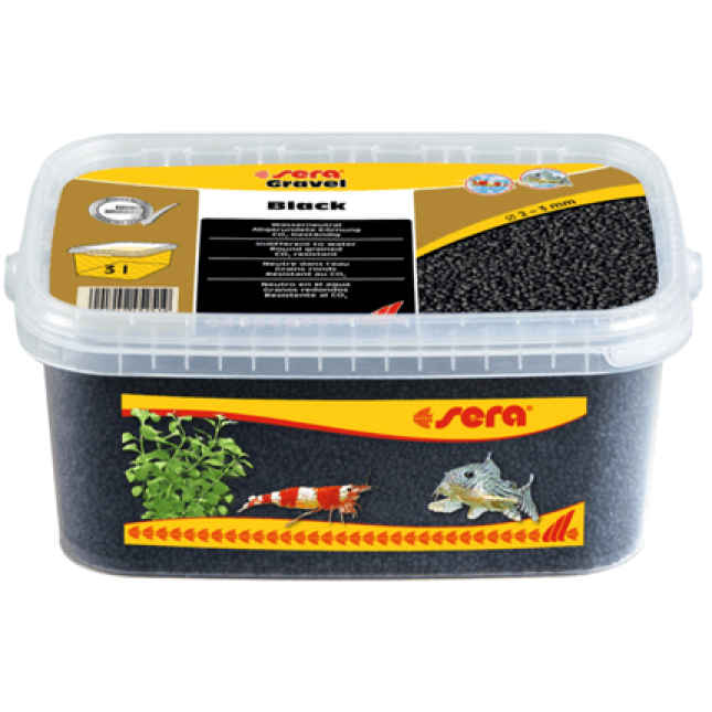 Sera Μαύρο χαλίκι O 23mm 3l Sera Μαύρο χαλίκι O 23mm 3l